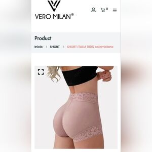Vero Milan short Colombiano.